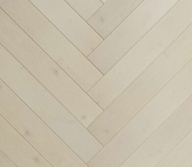 Инженерная доска AlixFloor Английская ёлка Дуб кристально-белый