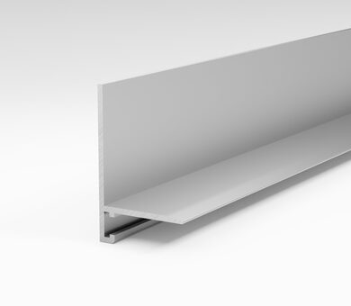 Микроплинтус Антиплинтус Апл 02.2700.01л Серебро матовое