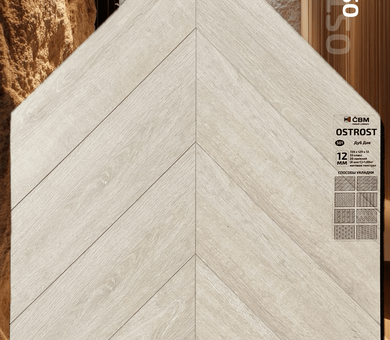 Ламинат CBM Ostrost 501 Дуб Дие 33 класс 12 мм