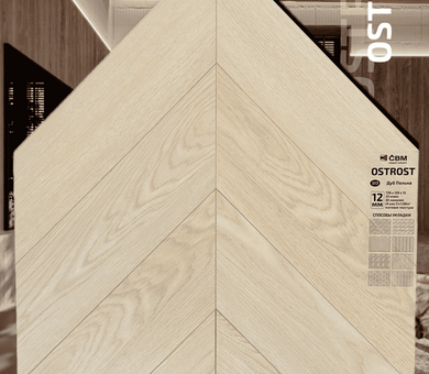 Ламинат CBM Ostrost 513 Дуб Польна 33 класс 12 мм