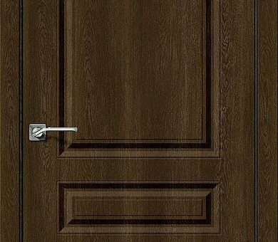 Дверь межкомнатная Браво Скинни-14 Dark Barnwood