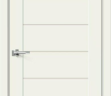 Дверь межкомнатная Браво-22 White Mix / Magic Fog