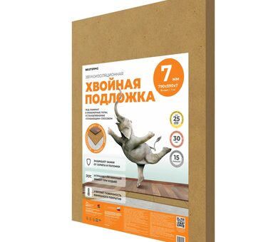 Хвойная подложка Beltermo 7 мм