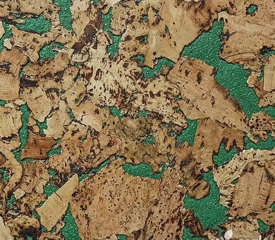 Настенное покрытие из пробки IberCork Лерида верде 3 мм