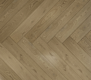 Инженерная доска AlixFloor Английская ёлка Дуб кантри темный