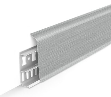 Плинтус Deconika Алюминий 186