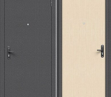 Входная дверь Браво Optim Тайга-5 Антик Серебряный / Клен