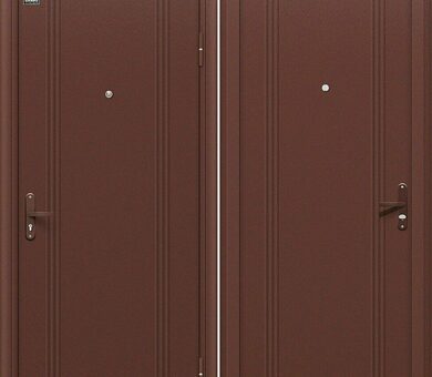 Входная дверь Браво Optim Door Out 101 Антик Медь / Антик Медь