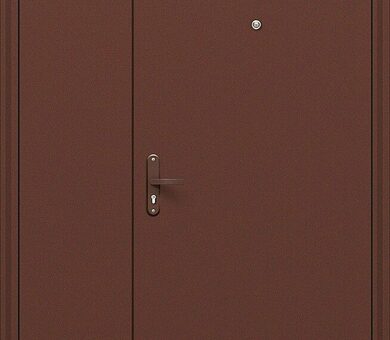 Входная дверь Браво Optim Дуо Слим Антик Медь / Антик Медь