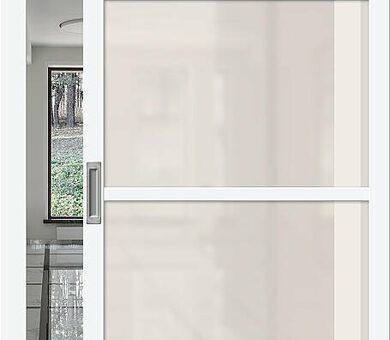 Дверь межкомнатная Браво Твигги-11.3 White Silk / Magic Fog