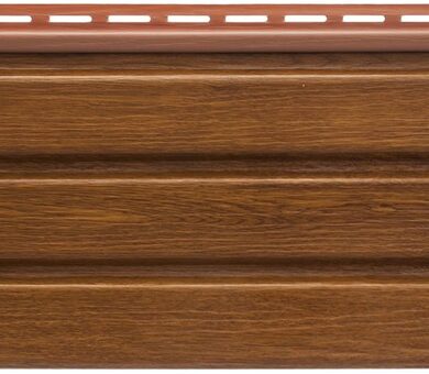 Дуб Золотистый софит к сайдингу Альта-Профиль Без Перфорации (Т-19)