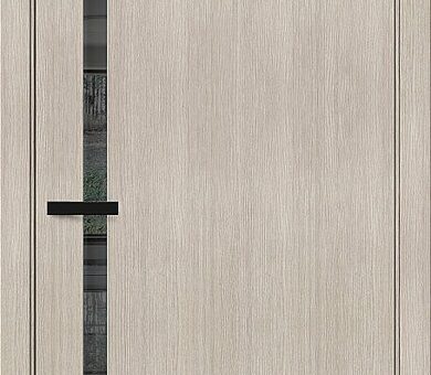 Дверь межкомнатная Браво-1.55 Cappuccino Melinga / Mirox Grey