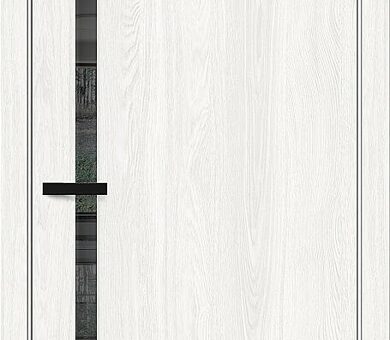 Дверь межкомнатная Bravo Браво-1.55 White Dreamline / Mirox Grey