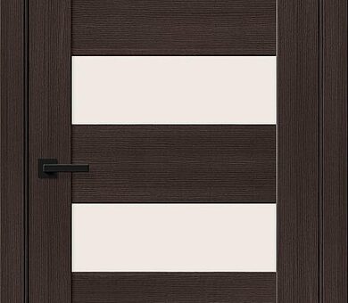 Дверь межкомнатная Браво-23 Wenge Melinga / Magic Fog