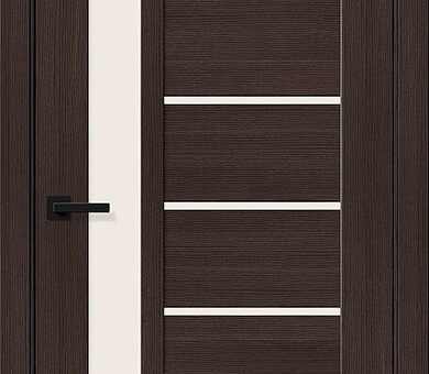 Дверь межкомнатная Браво-27 Wenge Melinga / Magic Fog