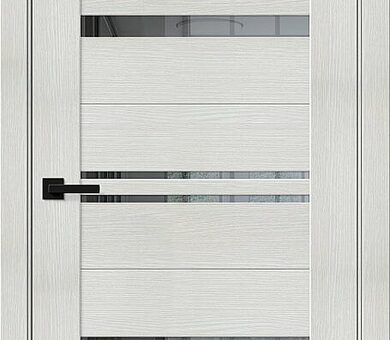 Дверь межкомнатная Браво-30.Л Bianco Melinga / Mirox Grey