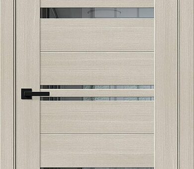 Дверь межкомнатная Браво-30.Л Cream Melinga / Mirox Grey