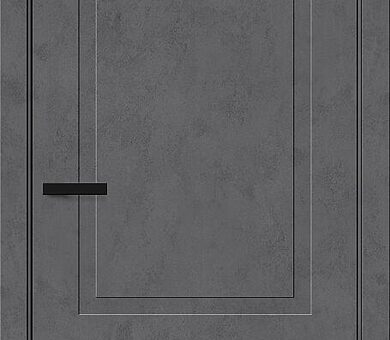 Дверь межкомнатная Браво Граффити-12 Slate Art