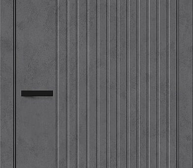 Дверь межкомнатная Браво Граффити-32 Slate Art