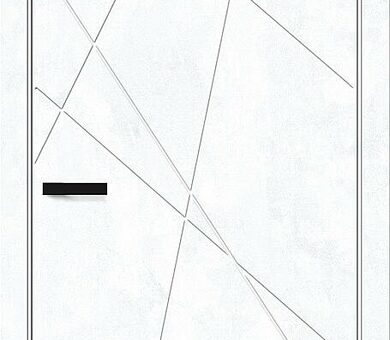 Дверь межкомнатная Браво Граффити-5.Д Snow Art