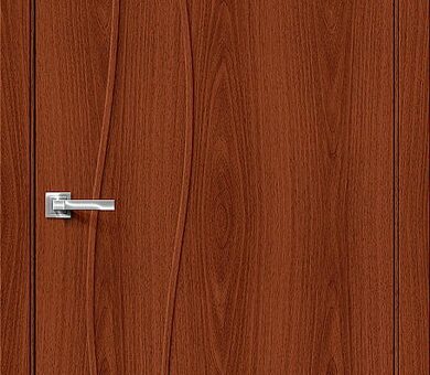 Дверь межкомнатная Браво-6Г Л-11 (ИталОрех)