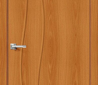 Дверь межкомнатная Браво-6Г Л-12 (МиланОрех)