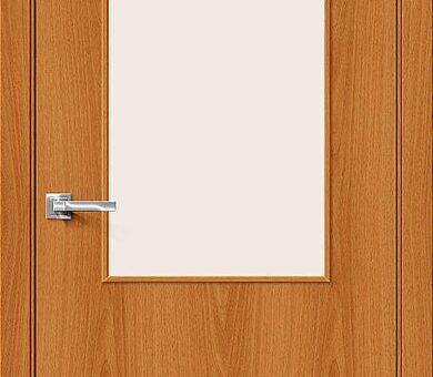 Дверь межкомнатная Браво Гост-7 Л-12 (МиланОрех) / Magic Fog