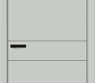Дверь межкомнатная Браво-0.24 П Grey Silk