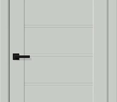 Дверь межкомнатная Браво-20 Grey Silk