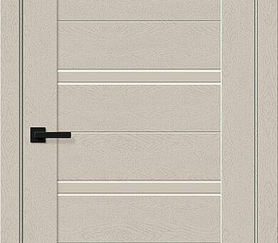 Дверь межкомнатная Браво-28/2 (CS) Cream Silkwood / Magic Fog