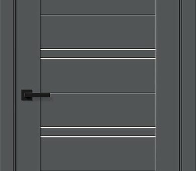 Дверь межкомнатная Браво-28 Stormy Silk / Magic Fog