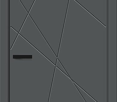 Дверь межкомнатная Граффити-5.Д.П Stormy Silk