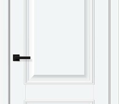 Дверь межкомнатная Браво Классик-12 White Silk
