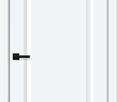 Дверь межкомнатная Браво Неоклассик-30 White Silk