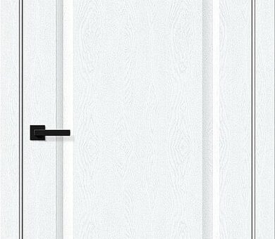 Дверь межкомнатная Браво Неоклассик-30 White Silkwood
