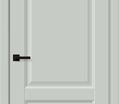 Дверь межкомнатная Браво Неоклассик-32 Grey Silk