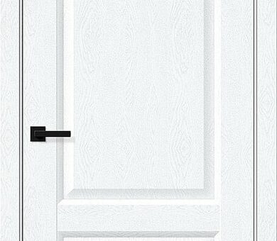 Дверь межкомнатная Браво Неоклассик-32 White Silkwood