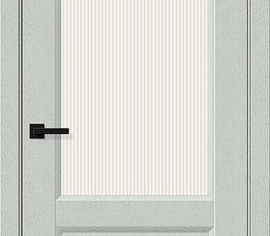 Дверь межкомнатная Браво Неоклассик-33 Grey Silkwood / Magic Moru