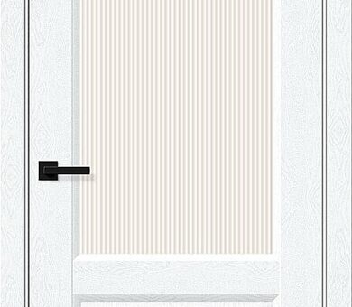 Дверь межкомнатная Браво Неоклассик-33 White Silkwood / Magic Moru