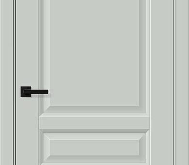 Дверь межкомнатная Браво Неоклассик-34 Grey Silk