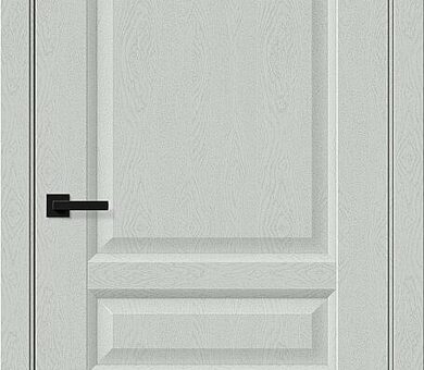 Дверь межкомнатная Браво Неоклассик-34 Grey Silkwood