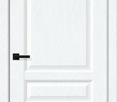 Дверь межкомнатная Браво Неоклассик-34 White Silkwood