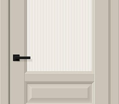 Дверь межкомнатная Браво Неоклассик-35 Cream Silk / Magic Moru