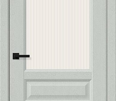 Дверь межкомнатная Браво Неоклассик-35 Grey Silkwood / Magic Moru