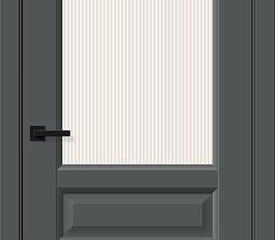 Дверь межкомнатная Браво Неоклассик-35 Stormy Silk / Magic Moru