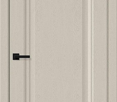 Дверь межкомнатная Браво Прима-0 Cream Silkwood