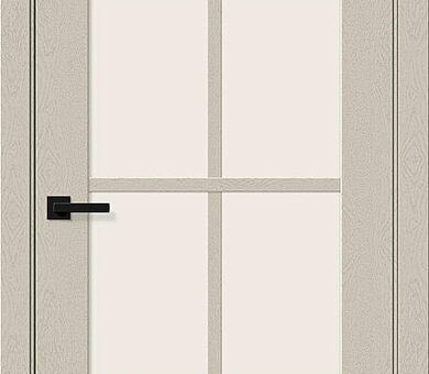 Дверь межкомнатная Браво Прима-11.1 Cream Silkwood / Magic Fog