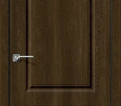 Дверь межкомнатная Браво Скинни-12 Dark Barnwood