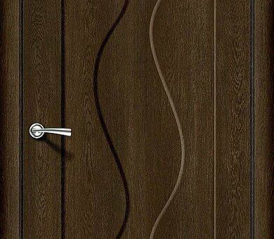 Дверь межкомнатная Браво Вираж-1 Dark Barnwood