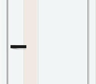 Дверь межкомнатная Браво-9 White Pro / Magic Fog